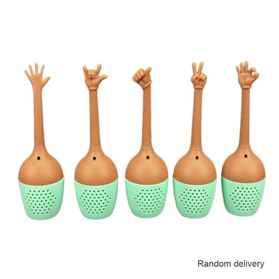 

Silicone Tea Infuser Lovely&Cute Animal Shape Easy to Use&Clean Innocuous to Human Random Color