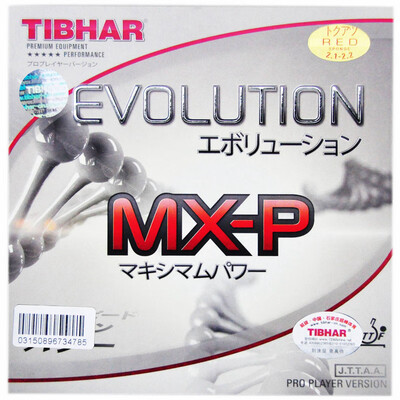 

Tall&straight TIBHAR table tennis rubber anti-adhesive imported rubber EVOLUTION change MX-P red MAX