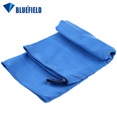 

300 x 700mm Bluefield Quick Dry Towel Portable Microfiber Facecloth Outdoor Sport Accessory