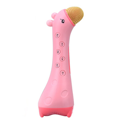 

Wireless Karaoke Microphone for Kids & Music Player BT Mic Speaker Machine for Solo Singing Home Parties With 4 Magic Voice Boy