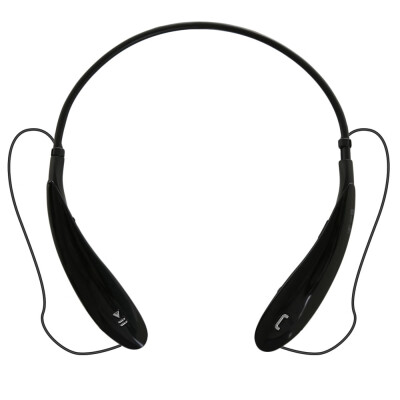 

HBS800 Sports Bluetooth Headset Wireless Stereo Music Headphone Neckband Style Earphones for iPhone Samsung Black