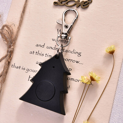 

Mini Christmas Tree Design Smart Alarm Key Finder Anti-lost Tracker Wireless BT 40 Selfie Shutter Voice Recording GPS Locator Tag