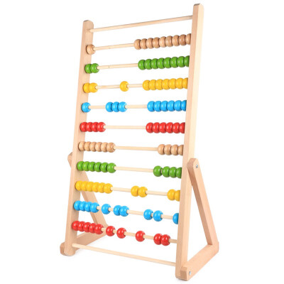 

New Wooden Baby Toys Montessori Calculating Rack Baby Educational Toys