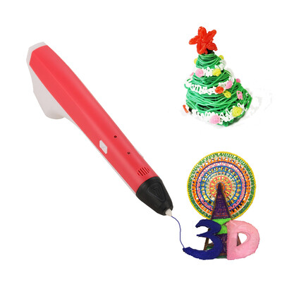 

SUNLU M1 3D Printing Pen USB Power Supply Heating Temperature Adjustable for PLA PCL Filament with 2 Roll PCL Filament Fingertip