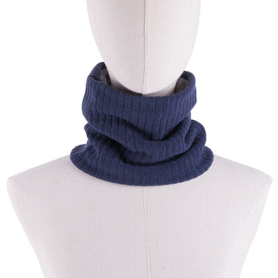 

Men Women Ribbed Knit Ring Scarves Furry Faux Fur Solid Color Winter Tube Snood Scarf Neck Warmer Neckerchief