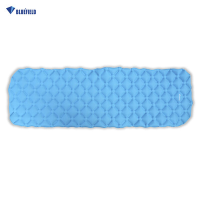 

Bluefield Inflatable Camping Outdoor Sleeping Air Mattress Mat Pad Bed with Attached Pillows