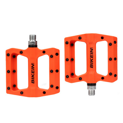 

BIKEIN PRO 2pcs Mountain Bike Anti-skid Foot Pedal Nylon Fiber Multi-Colors Bearings Treadle Accessories of Bicycle