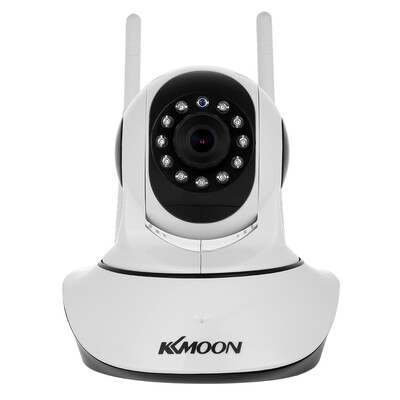 

KKmoon 720P Wireless WIFI Pan Tilt HD IP Camera 10MP 14 CMOS 36mm Lens Support PTZ Two-way Audio Night Vision Phone APP Contr