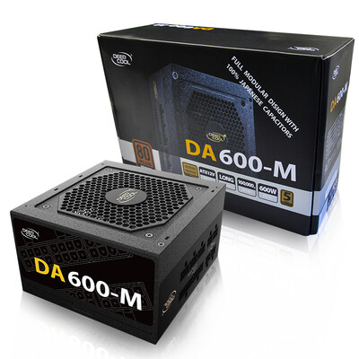 

Kyushu Fengshen Power 600W DA600- Power Desktop Electromechanical Power Supply 80PLUS Bronze All-Japan Capacitor Full Module Five Year Warranty 1 Year New