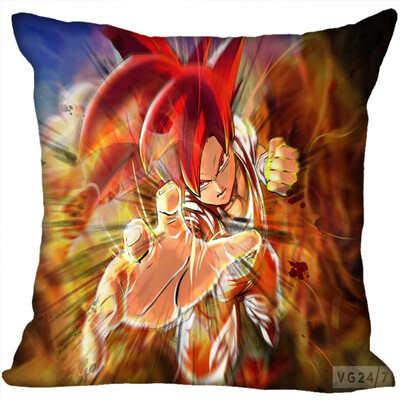 

Dragon Ball Z Hot Sale Pillow Case High Quality New Years Pillowcase Decorative Pillow Cover For Wedding Decorative Christmas