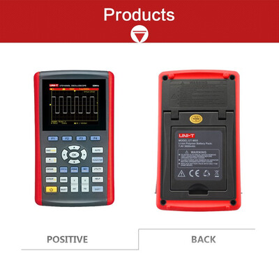 

UNI-T UTD1050DL Handheld Digital Storage Oscilloscopes 2CH Scopemeter Scope meter 7 inches widescreen LCD displays USB Interface