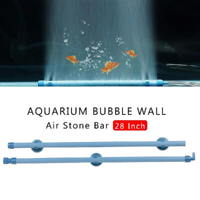 

Aquarium Bubble Wall Air Stone Bar 14 Inch Fish Tank Bubble Wall Air Diffuser Household Tool