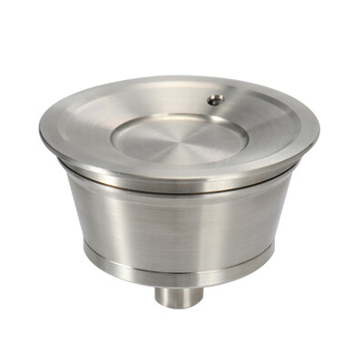 

Stainless Steel Fillable Coffee Capsules Reusable Coffee Capsule Cup with Rotary Knob&Cleaning Brush for Dolce Gusto Coffee Ca