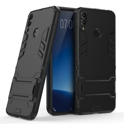 

for Huawei Honor 8C BKK-AL10 BKK-TL00 WIERSS Shockproof Hard Phone Case for Huawei Honor Play 63 COR-L29 Armor Case Back Cover