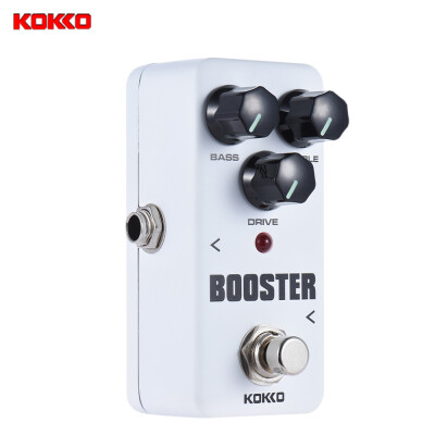 

KOKKO FBS2 Mini Booster Pedal Portable 2-Band EQ Guitar Effect Pedal