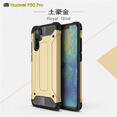 

Goowiiz Phone Case For Huawei P30P30 ProMate 20X King Kong Armor Fashion Bumper PC TPU Prevent falling
