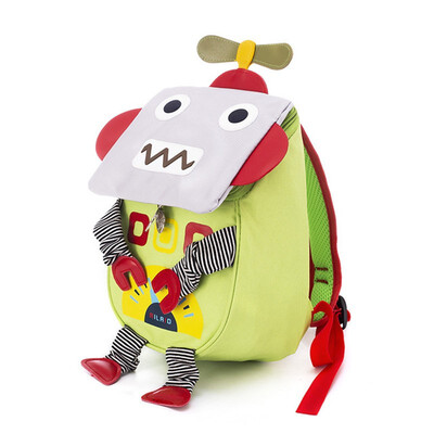 

Cartoon Robot Boy Backpack Cartton Printing Schoolbag Backpacks For Boys girls Bag of Kindergarten Bags School knapsack Bookbag