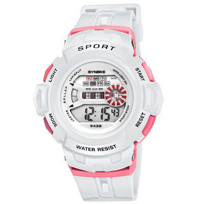 

SYNOKE Students Children Sport Watches 3ATM Life Water-resistant Digital Backlight Child Kids Boy Girls Wristwatch Alarm Stopwatch