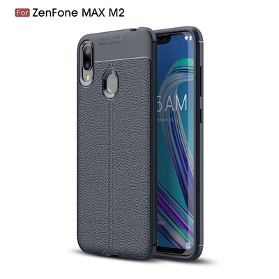 

Goowiiz Phone Case For ASUS ZenFone MaxM2 ZB633KL Fashion Leather PU Pattern TPU Soft Silicone Prevent falling