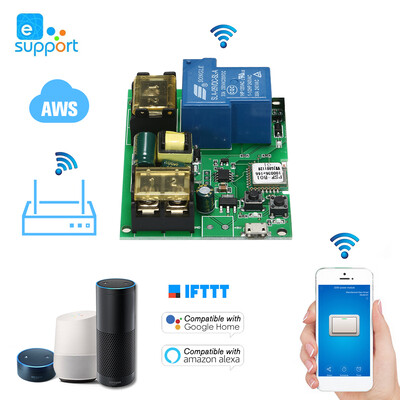 

eWeLink USB DC5V AC85-250V 30A Wifi Switch Wireless Relay Module Smart Home Automation Modules Phone APP Remote Control Timer Switc