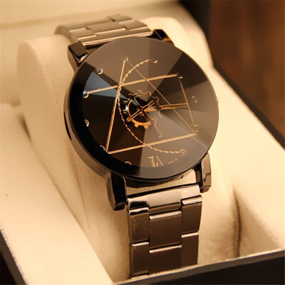 

REEBONZ Luxury Fashion Stainless Steel Watch Men Quartz Analog Wristwatch