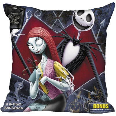 

Nightmare Before Christmas Hot Sale Pillow Case High Quality New Years Pillowcase Decorative Pillow Cover For Wedding Decorative