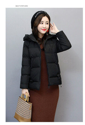 

Winter 2018 new Korean fashion student cotton-padded jacket women short style padded padded jacket women
