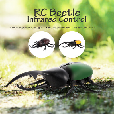 

Infrared Remote Control Simulation Beetle Mini RC Animal Kids Toy Boy Gift