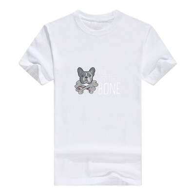 

French Bulldog Gifts Bad to The Bone Frenchie Juniors Mans t-Shirt
