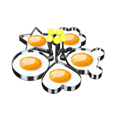 

Stainless Steel BBQ Fried Egg Shaper Pancake Mould Mold Kitchen Cooking Tools