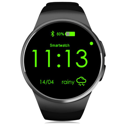 

New KingWear KW18 Bluetooth Smart Watch Phone Full Screen Support SIM TF Card Smartwatch Heart Rate for apple IOS huawei Android