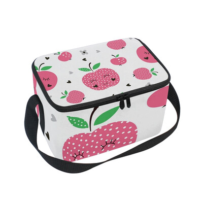 

ALAZA Abstract Apples Lunch Box Insulated Lunch Bag Large Cooler Tote Bagfor Men Women