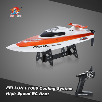 

FEI LUN FT009 24G 4CH Water Cooling System Self-righting 30kmh High Speed Racing RC Boat