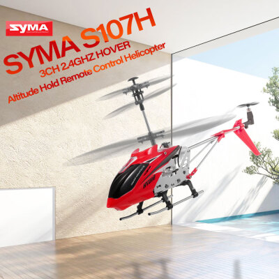 

Syma S107H 3CH 24GHZ Hover Altitude Hold Remote Control Helicopter for Beginners Training Kids Christmas Gift