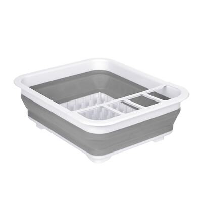 

Foldable Bowl Storage Rack Draining Board Collapsible Draining Rack Dish Rack Cup Bowl
