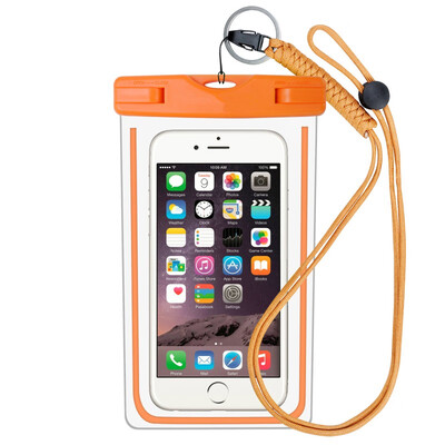 

Swimming Bags Waterproof Bag with Luminous Underwater Pouch Phone Case For iphone 6 6s 7 universal all models 35 inch -6 inch