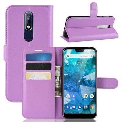 

for Nokia 71 TA-1085 Wallet Phone Case for Nokia 71 TA-1085 TA-1095 TA-1096 TA-1100 Flip Leather Cover Case Etui Fundas