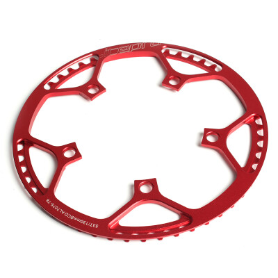 

Bike Cycling Bicycle Chainring Folding Bike Chainwheel Oval Round Chain Ring BCD 130MM 5 Bolts Chainring 53T 45T