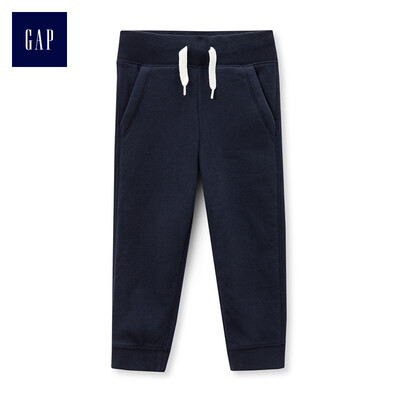 

GAP flagship store childrens clothing baby boy sports pants fleece inner childrens trousers baby casual beam pants pants 398652 indigo blue 100cm 3T