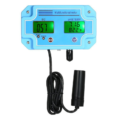 

Professional 3 in 1 pHECTEMP Meter Water Detector Multi-parameter Digital LCD Tri-Meter Multi-function Water Quality Monitor Mul