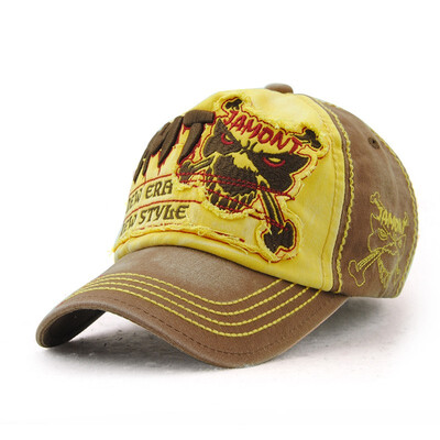

TOHUIYAN Wolf Embroidery Baseball Cap Men Retro Cotton Snapback Hat Women Adjustable Casquette Golf Caps Bone Gorras Para Hombre