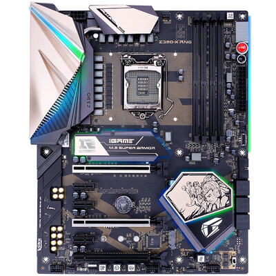

Colorful iGame Z390-X RNG Edition V20 RNG Custom Edition Game Board Intel Z390LGA1151
