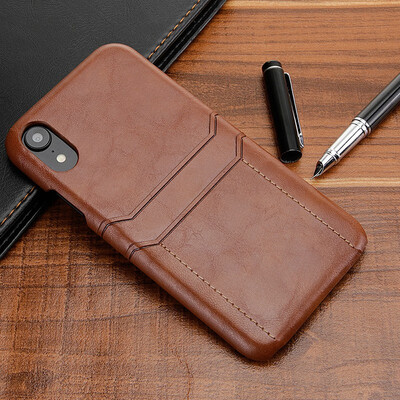 

Phone Case for Apple iPhone XR iPhone XS Max Leather Phone Case Back Cover Cell Phone Case