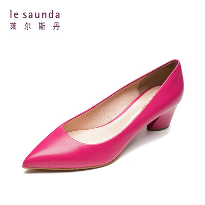 

Lyles Dan fashion elegant commute OL professional pointed feet shallow high heel shoes LS AM53203 pink 38