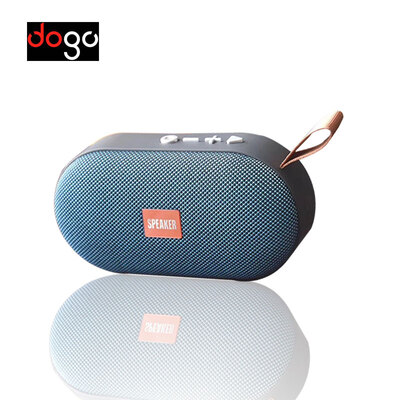 

DOGO T7 Fabric Wireless Bluetooth Speaker Round Portable Lanyard Mini Outdoor Portable Bluetooth Speaker Support TF Car Speakers