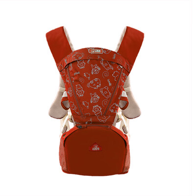 

Baby Carrier With Hip Seat All-in-One 6 Position Ergonomic Newborn Kids Carriers Back Front Facing Kangaroo Sling Carrying Infant