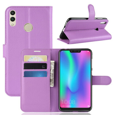 

for Huawei Honor 8C BKK-AL10 WIERSS Wallet Phone Case for Huawei Honor 8C BKK-AL10 BKK-TL00 Flip Leather Cover Case Etui Fundas