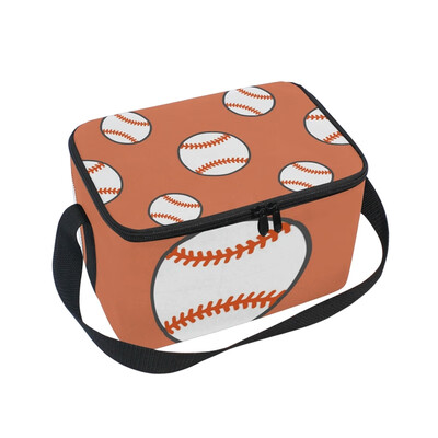 

ALAZA Lunch Box Insulated Baseball Softball Sport Lunch Bag Large Cooler Tote Bagfor Men Women