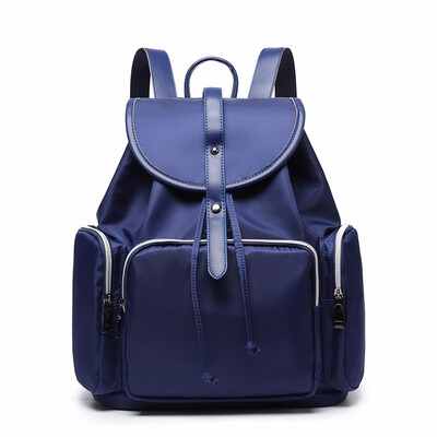 

Simple Large Capacity Waterproof Oxford Backpack Women Drawstring Backpacks Female Travel Bagpack Woman School Bags for Girls