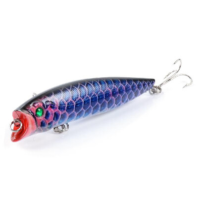 

Artificial Top Water Fishing Lure 3D Eyes Hard Popper Lures